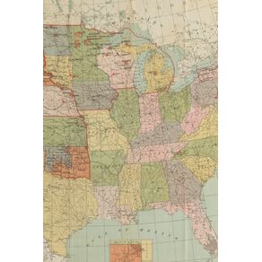 1892-Map-Showing-Indian--Native-American--Reservations-Within-the-Limits-of-the-United-States---A-Poetose-Notebook---Journal---Diary--100-pages-50-sheets-