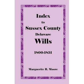 Index-to-Sussex-County-Delaware-Wills