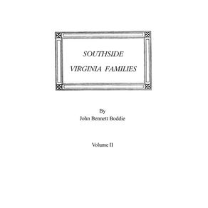 Southside-Virginia-Families-Volume-II