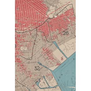 1912-Map-of-the-borough-of-Brooklyn-city-of-New-York---A-Poetose-Notebook---Journal---Diary--100-pages-50-sheets-
