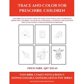 Preschool-Art-Ideas--Trace-and-Color-for-preschool-children-