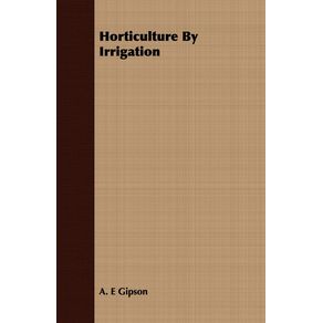 Horticulture-by-Irrigation