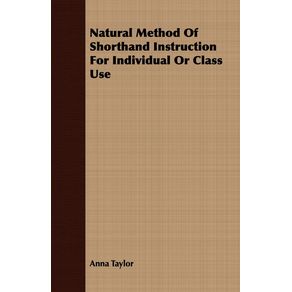 Natural-Method-Of-Shorthand-Instruction-For-Individual-Or-Class-Use
