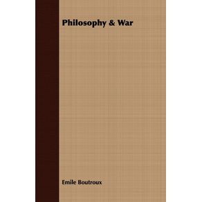 Philosophy---War