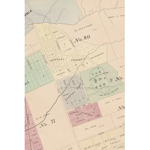 1878-Map-of-Berkeley---A-Poetose-Notebook---Journal---Diary--100-pages-50-sheets-