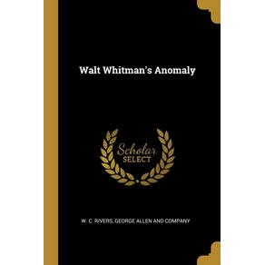 Walt-Whitmans-Anomaly