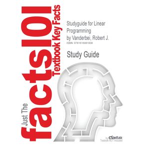 Studyguide-for-Linear-Programming-by-Vanderbei-Robert-J.-ISBN-9780387743875