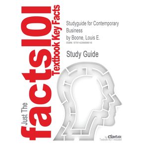 Studyguide-for-Contemporary-Business-by-Boone-Louis-E.-ISBN-9780470433683