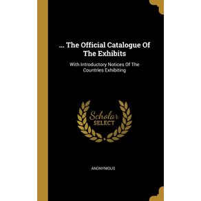 ...-The-Official-Catalogue-Of-The-Exhibits