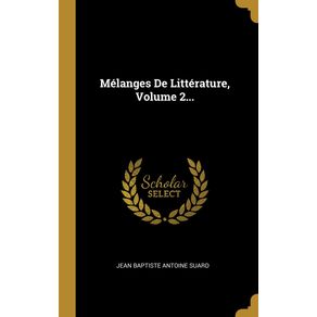 Melanges-De-Litterature-Volume-2...