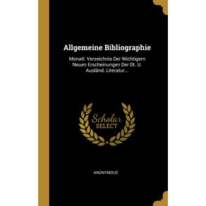 Allgemeine-Bibliographie