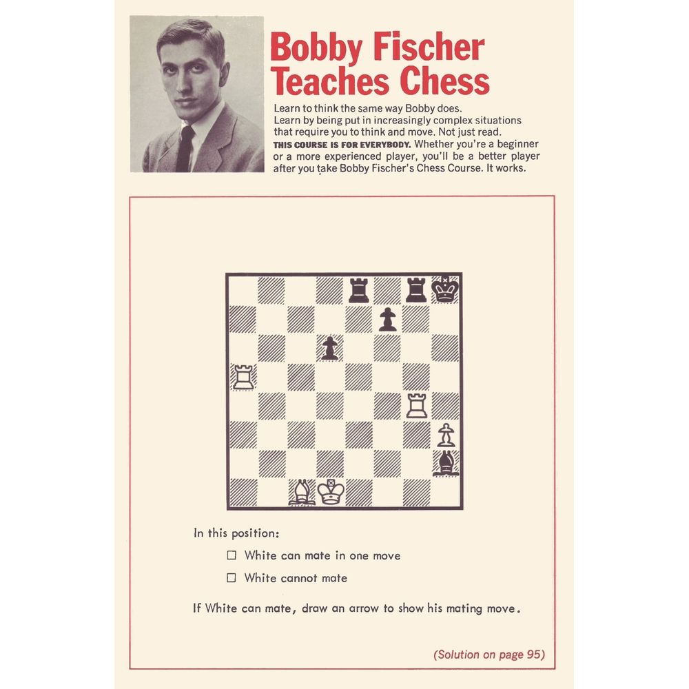 Bobby Fischer Teaches Chess - umlivro