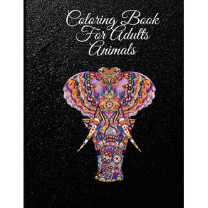 Coloring-Book-For-Adults-Animals