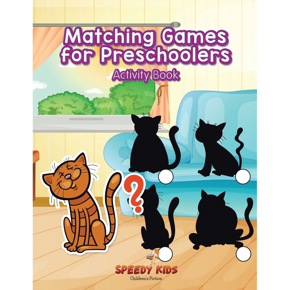 Matching Games for Preschoolers Activity Book umlivro